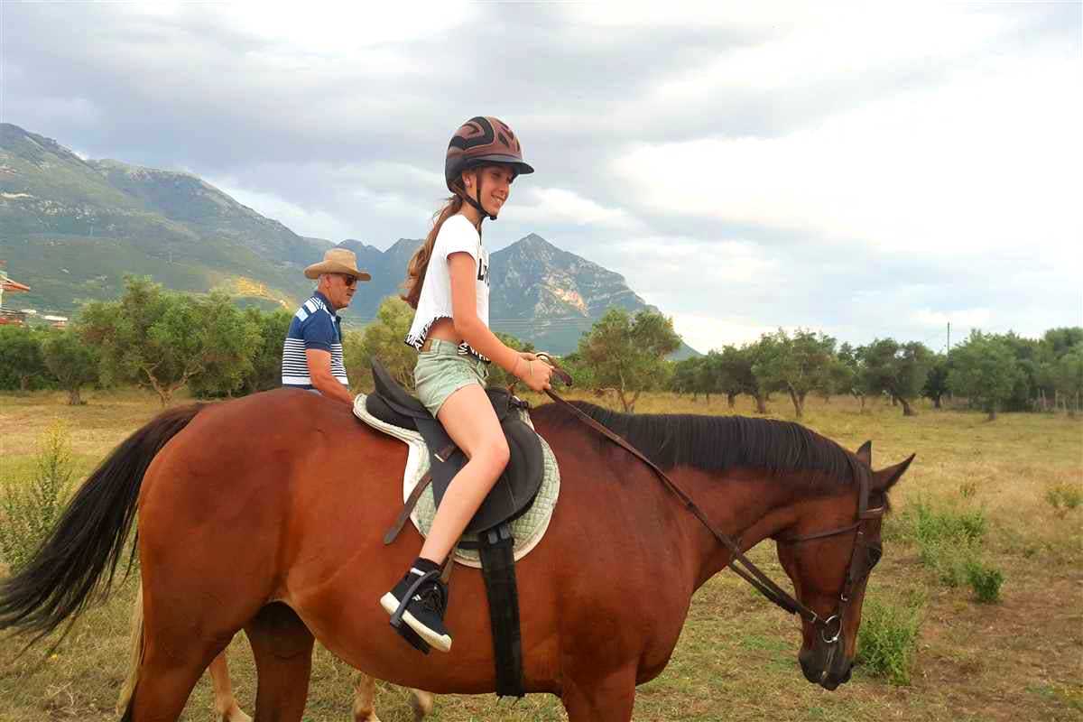 Horseback riding